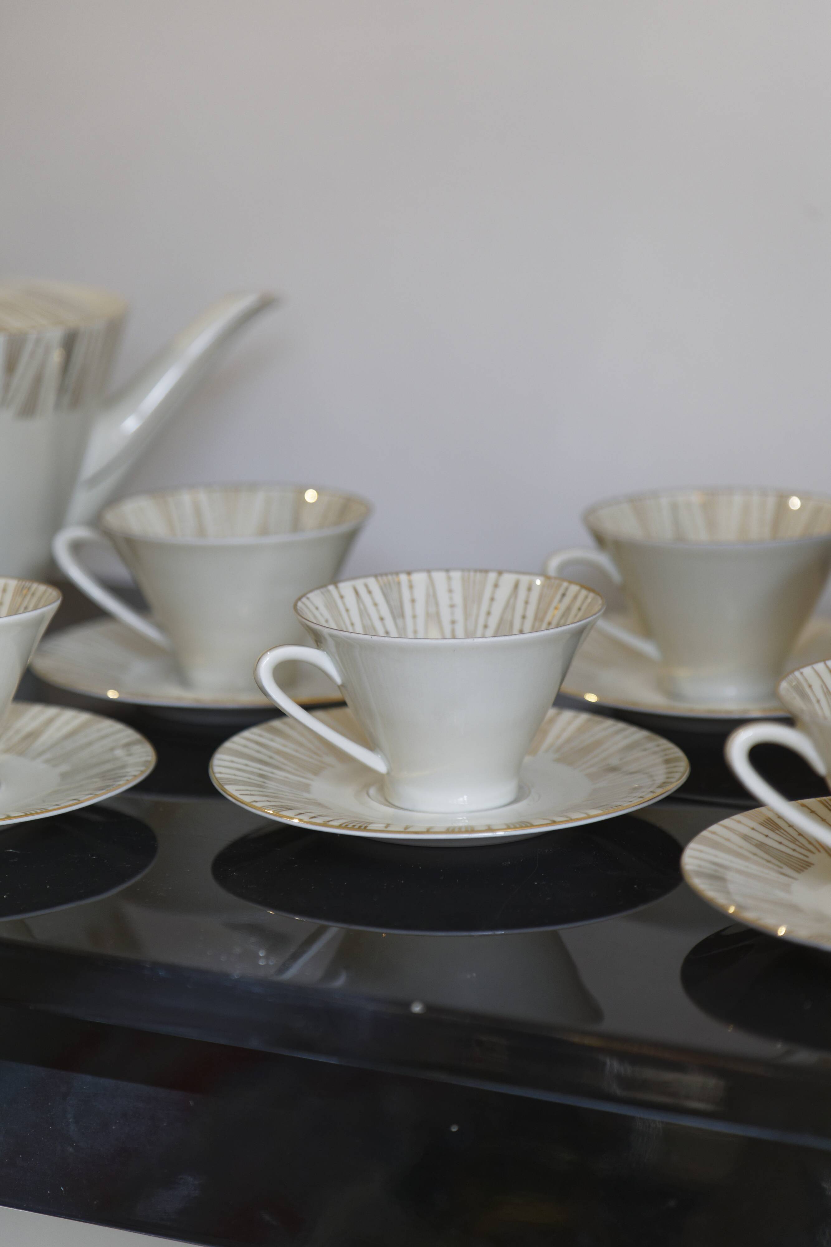 Tea Set Bavarian porcelain 40s