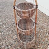 3-tier wicker baskets