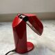 Tronconi red folding desk lamp vintage 70s