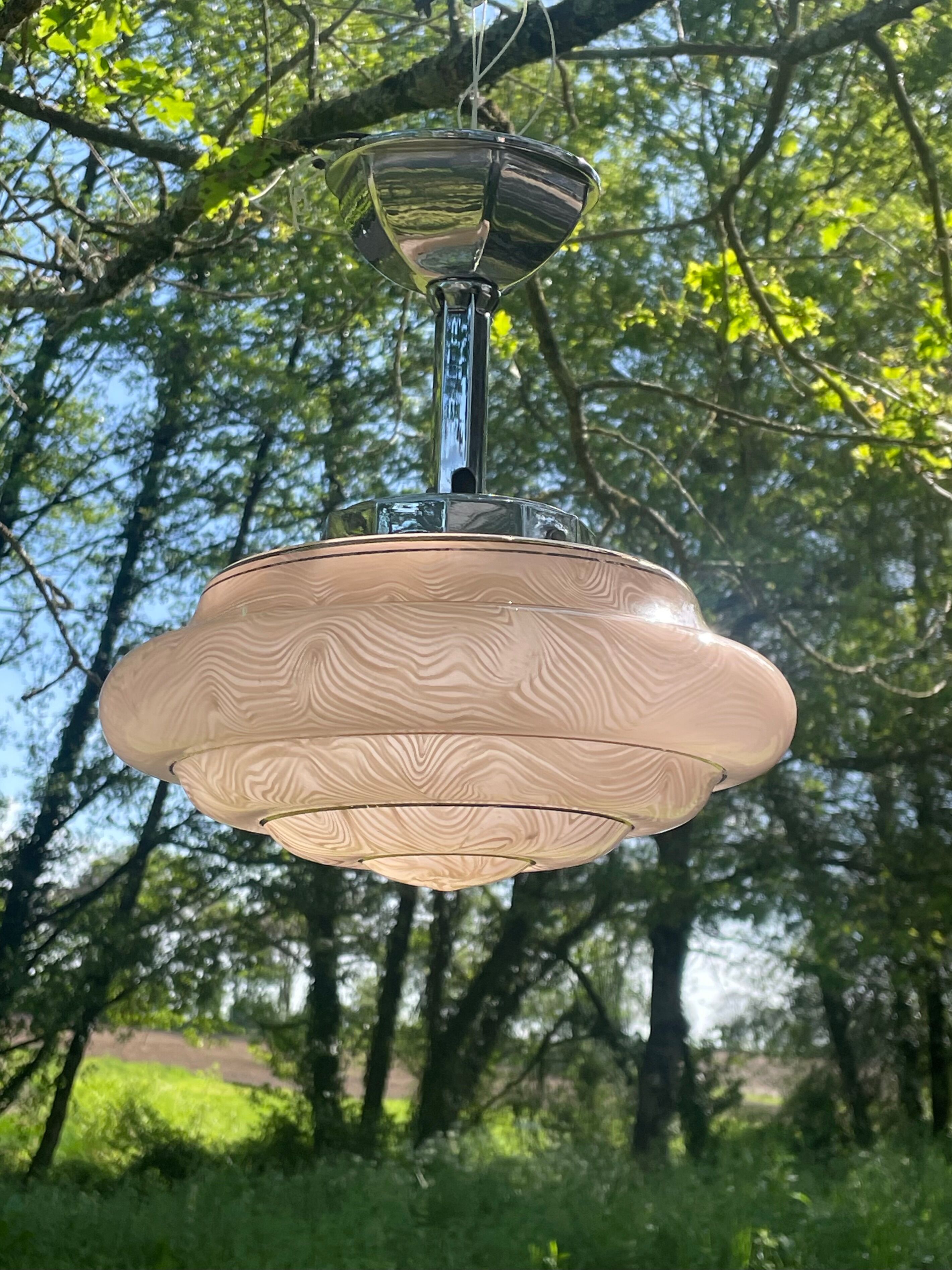 Art deco chandelier