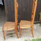 Paire de chaises de nourrice Louis Philippe