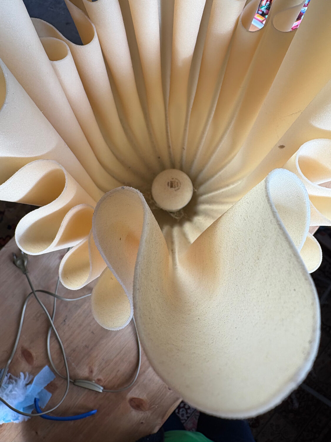 Georgia Jacob Lamp – Vintage draped model (71 cm)