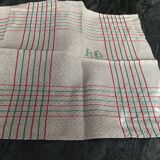 10 serviettes en tissu en damassé de coton du Pays Basque