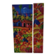 2 tableaux à l'huile sur toile haïtienne