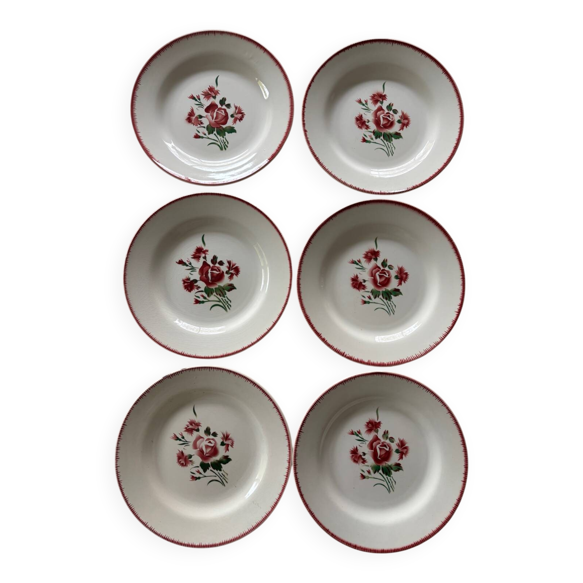 Digoin Sarreguemines plates