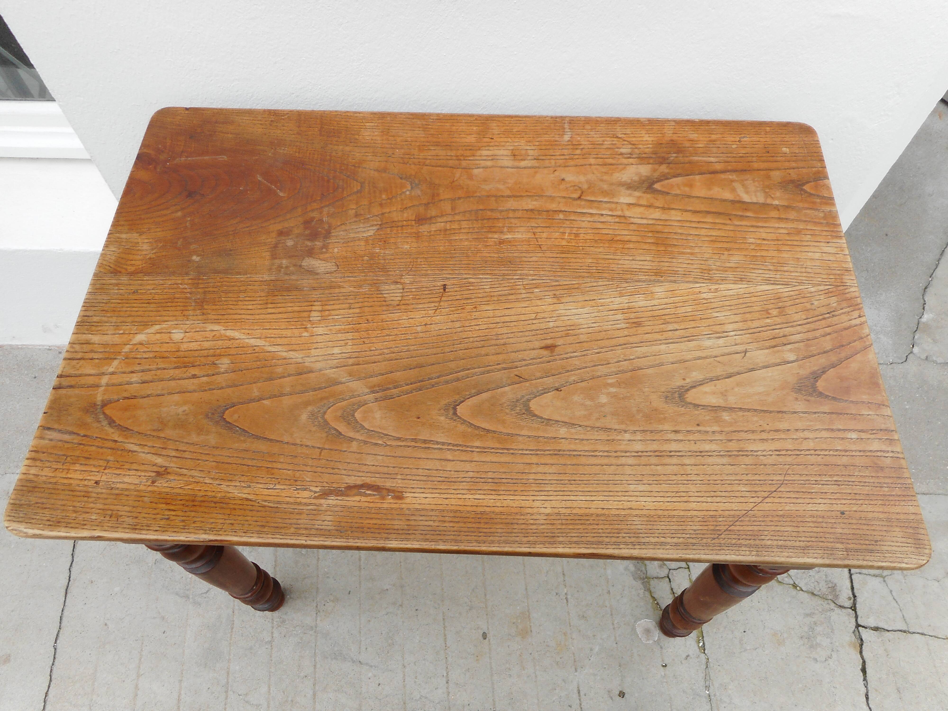 Table bureau ancienne en bois