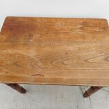 Old wooden desk table