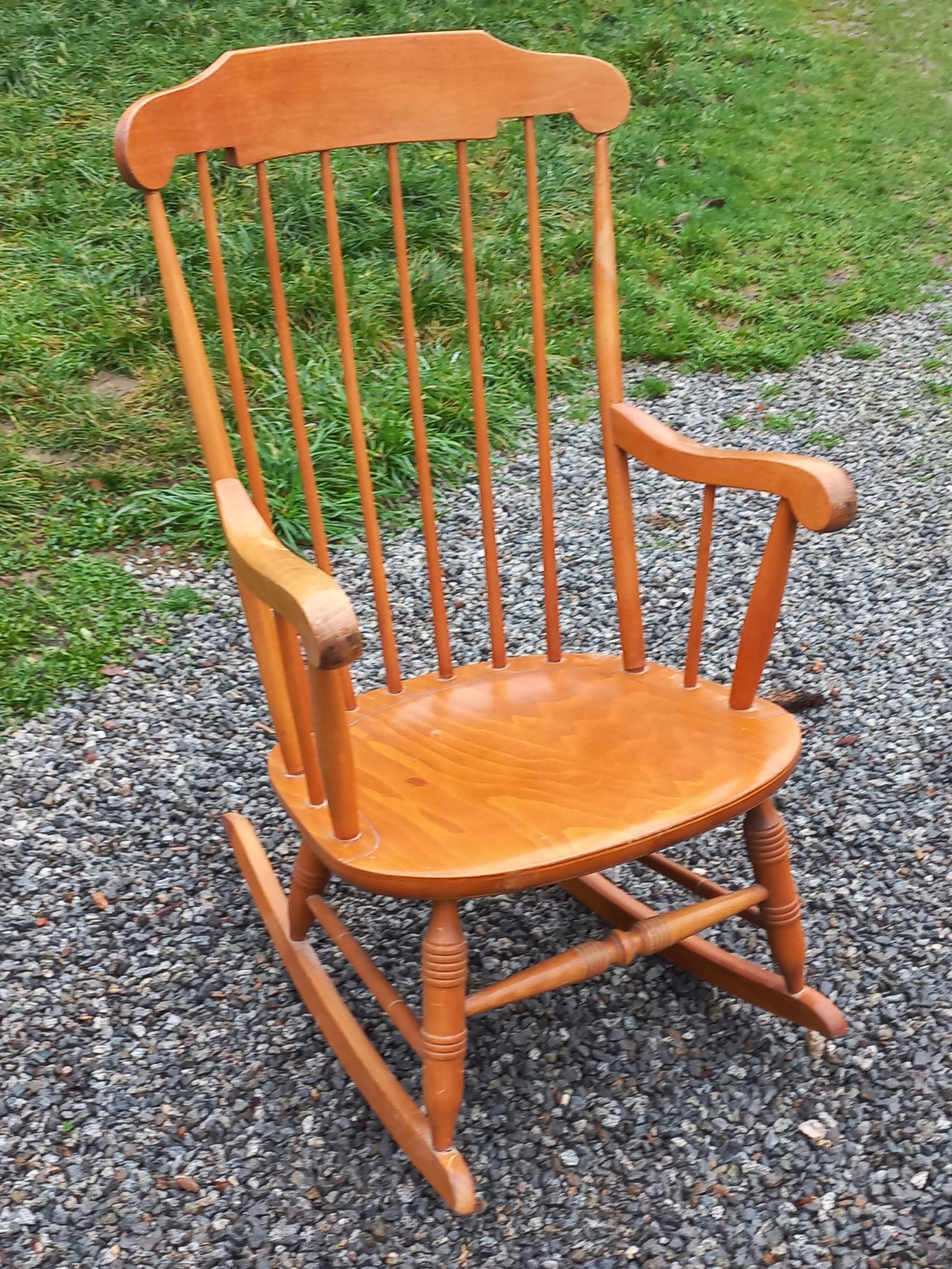 1970s Scandinavian style rocking chair