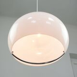 White Space Age Jolly Pendant Lamp from Guzzini, 60s