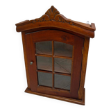 Solid wood wall display case