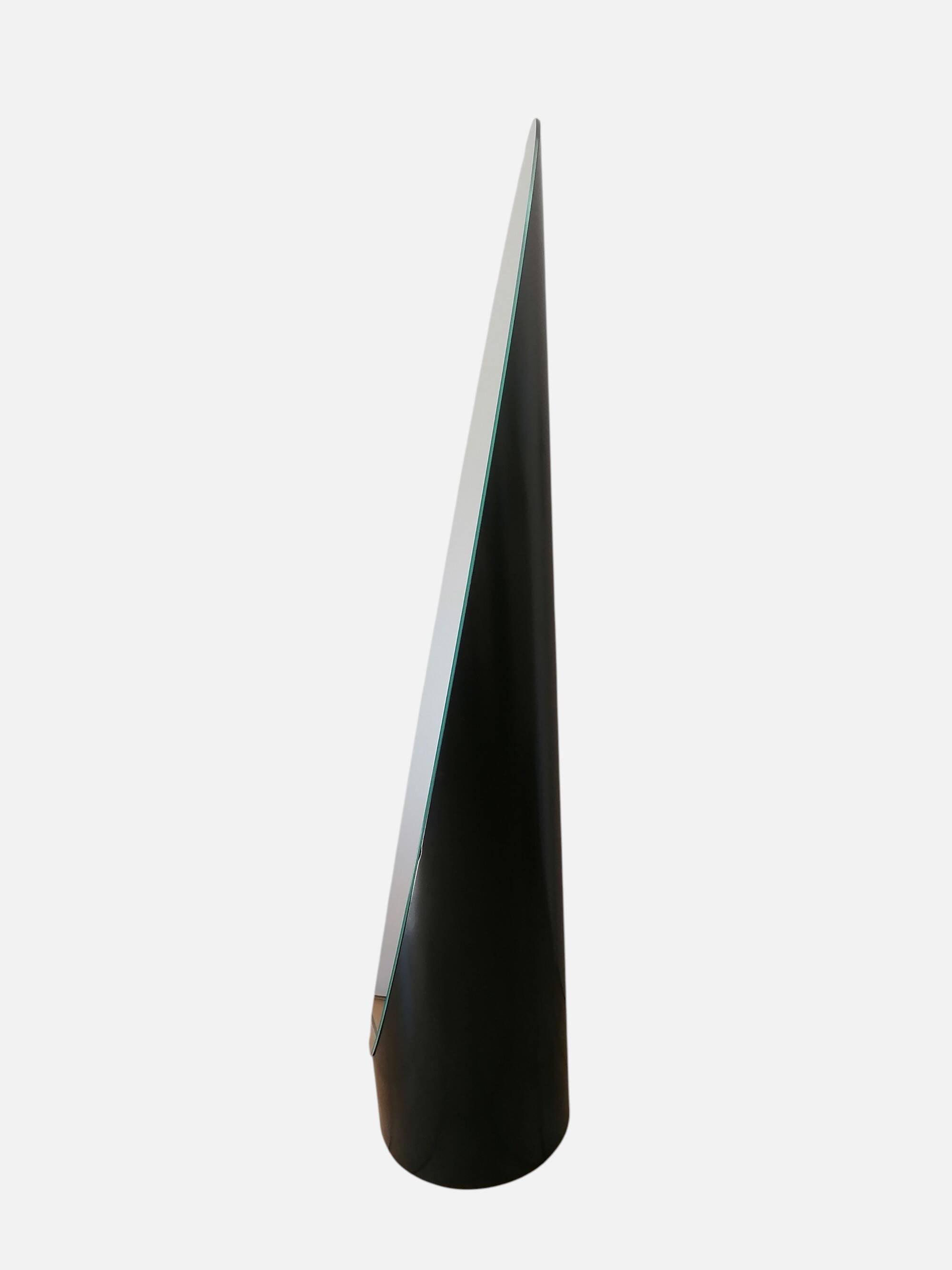 Miroir Lipstick noir 145 cm design esprit Roger Lecal