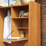 Vintage wardrobe compass feet