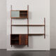 rosewood wall unit by Preben Sorensen for PS System, Randers, 1960s