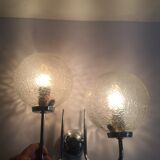 Vintage globe sconce