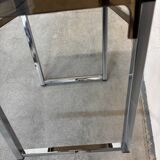 Side table attributed to Marc Berthier, 1970s.