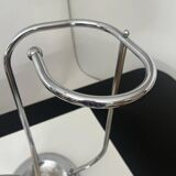 Art Deco Chrome Umbrella Stand in Tubular Steel and Chrome-Plated, Belgium, 1930