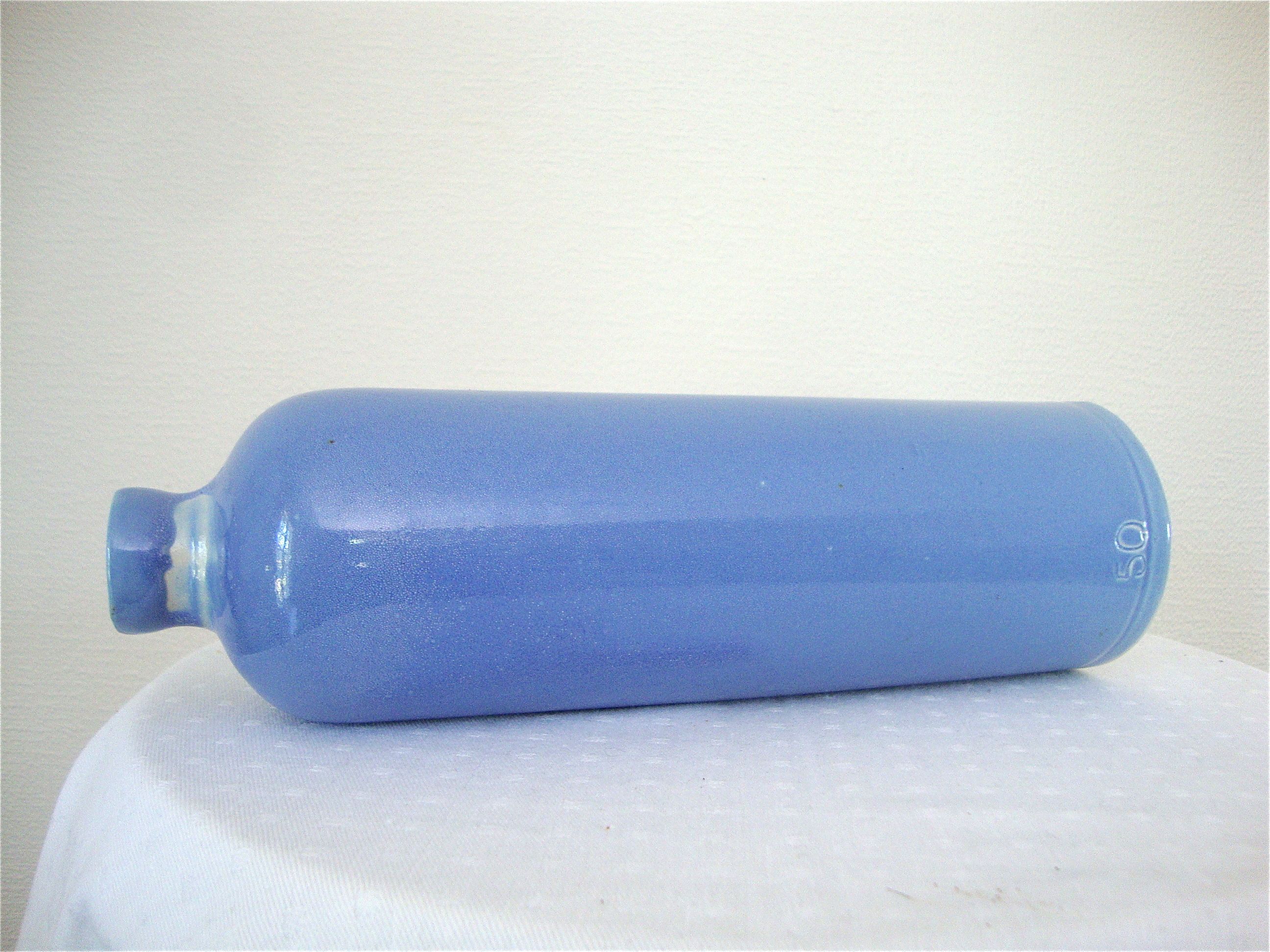 Lavender blue sandstone bottle