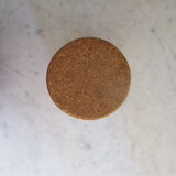 Bocal en verre ambré de pharmacie