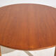 Restored teak dining table