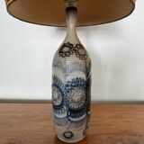 Ceramic lamp base by J.-C. Courjault 1960 Keraluc Quimper