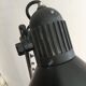Black projector floor lamp