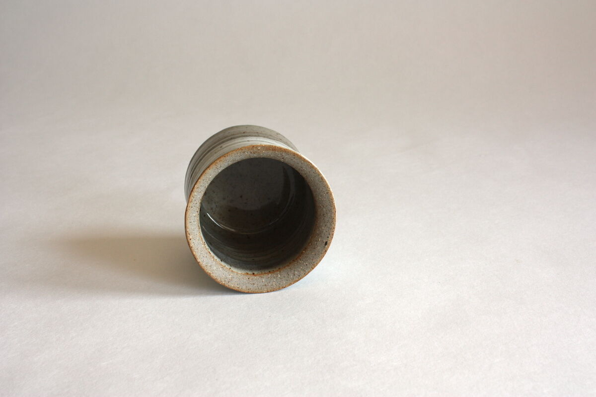 Signed ceramic vase pot