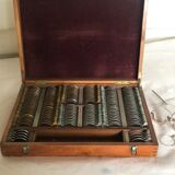 Test optical lens box