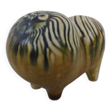 Pekingese ceramic dog by Lisa Larson for Gustavsberg, Denmark, 1970s