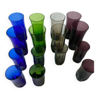 Colored glassware