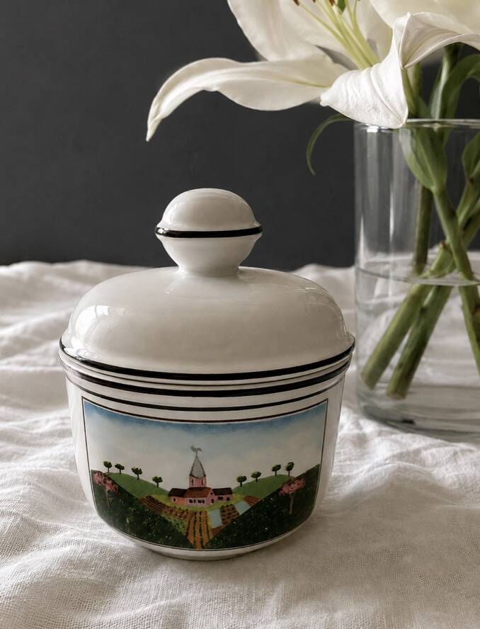 Sucrier design naïf Villeroy et Boch