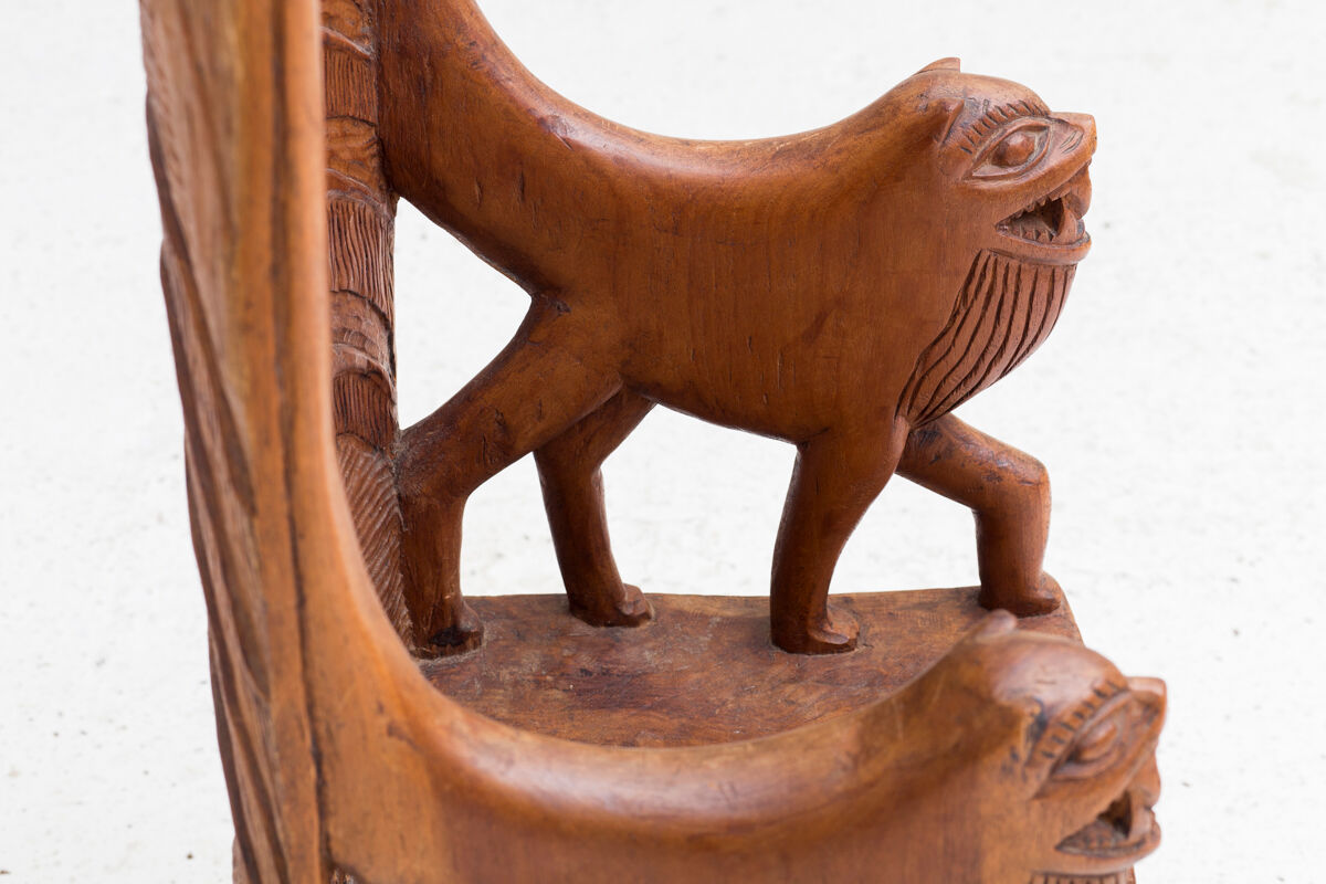 Lion head throne, 1960’s