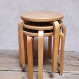 3 Stackable Scandinavian stools