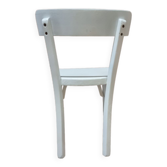 Baumann chair for children painted white