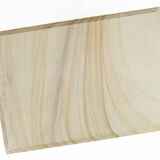 Table basse brutaliste de Pia Manu Belgique années 1970