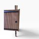 Étagère verticale vintage / présentoir à plusieurs niveaux / armoire