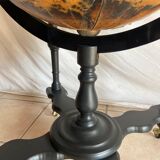 Vintage bar world map Italy 1970