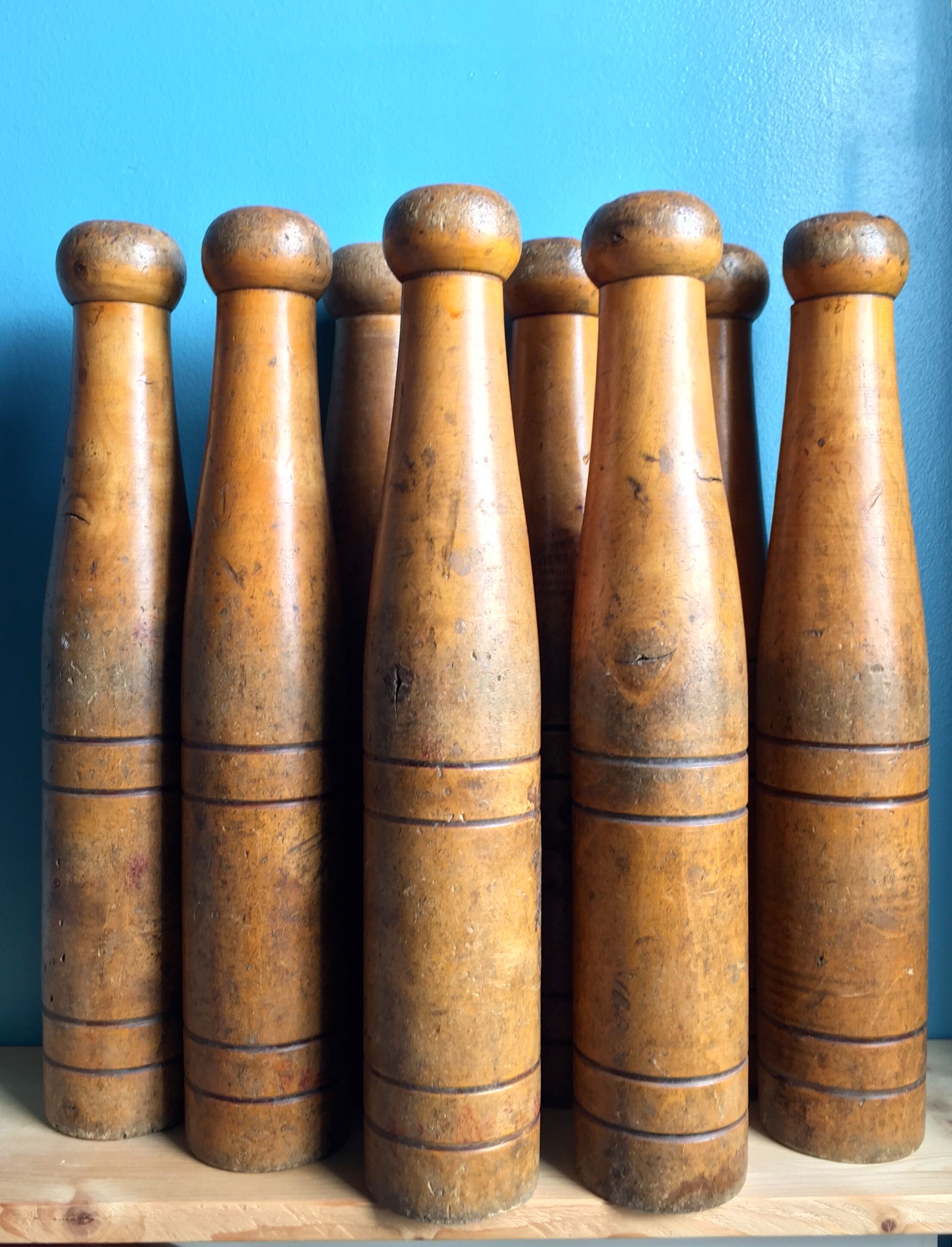 Old wooden keels 19th century French countryside