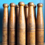 Old wooden keels 19th century French countryside