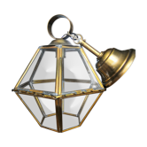 Ancient hexagonal lantern