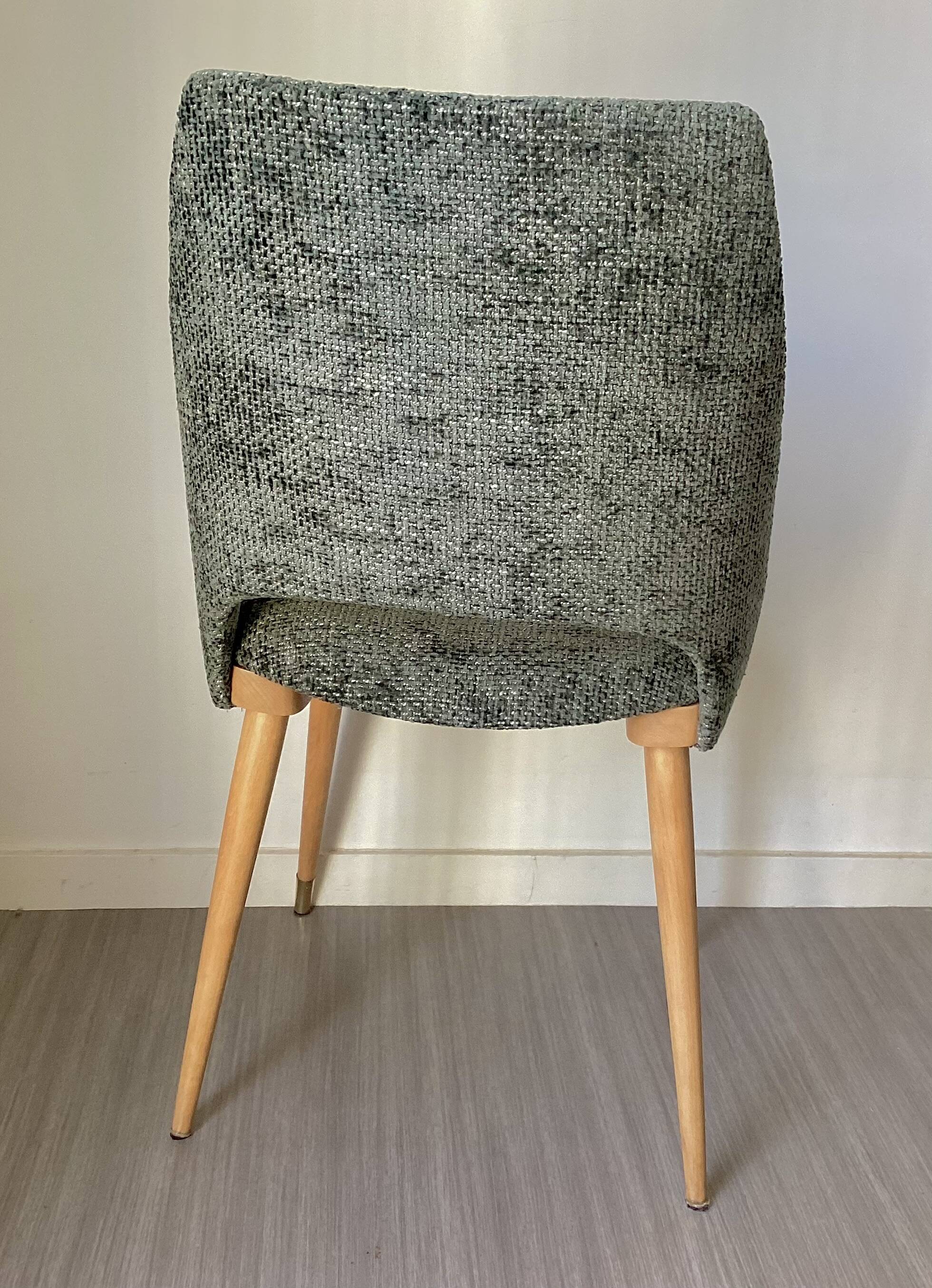 Restored barrel chair from the 1950s-60s