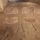 2 60s David Rowland sleigh chairs