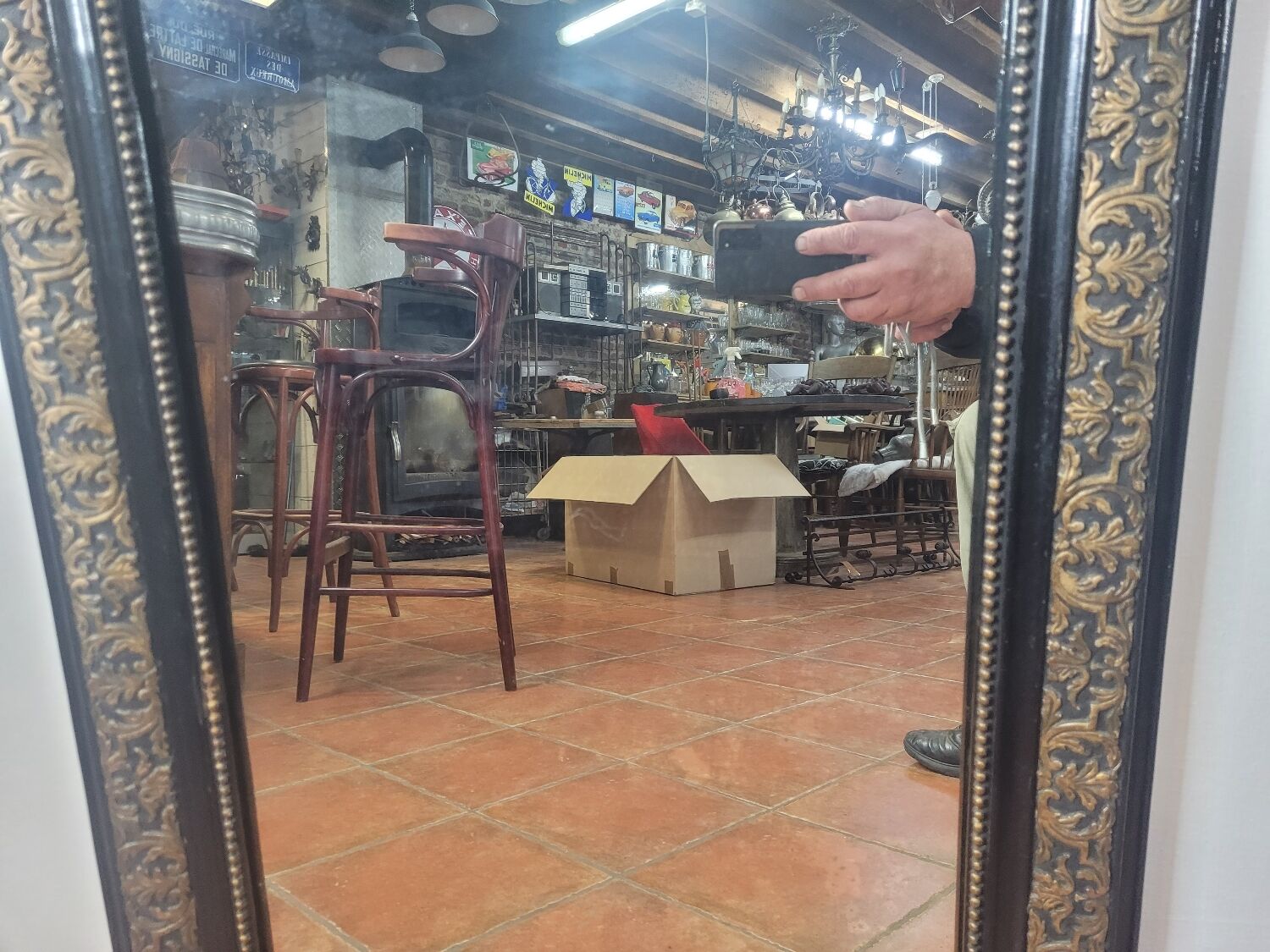 Miroir Napoléon III, 92/62cms