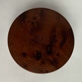 Bonbonnière ronde en bois