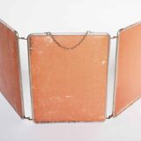 Triptych barber mirror