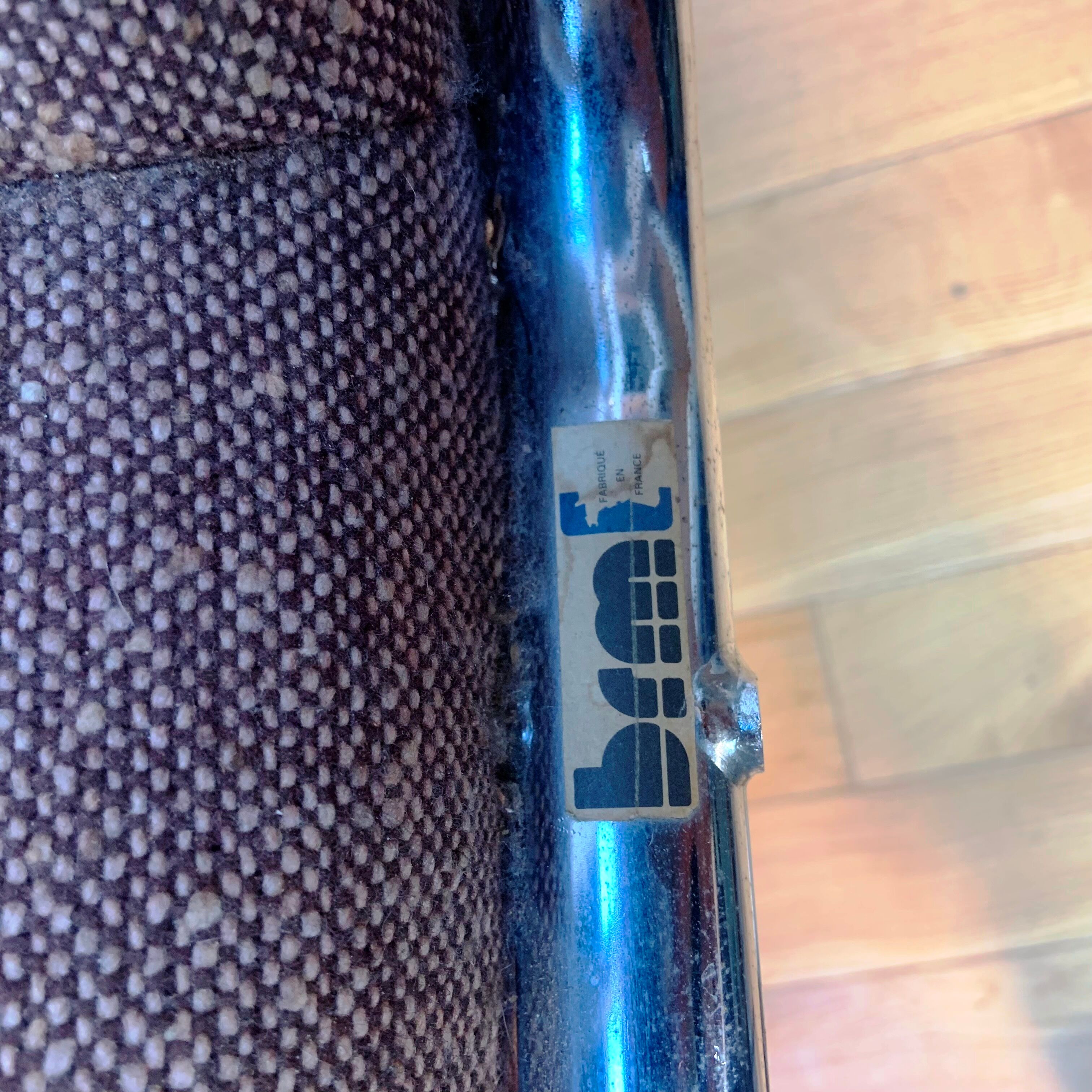 Paire de chaises vintages BRM