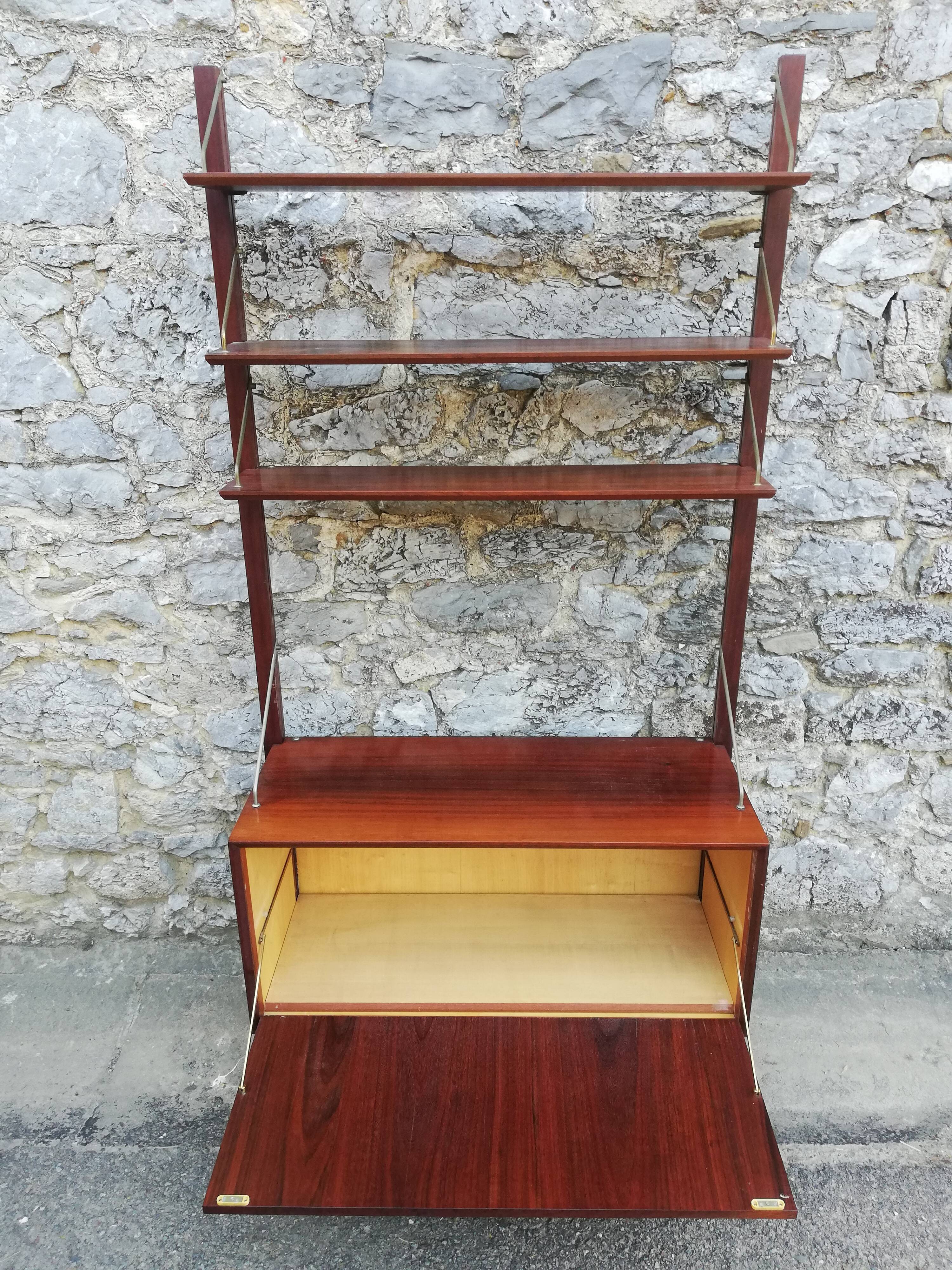Rosewood shelf by Poul Cadovius1960