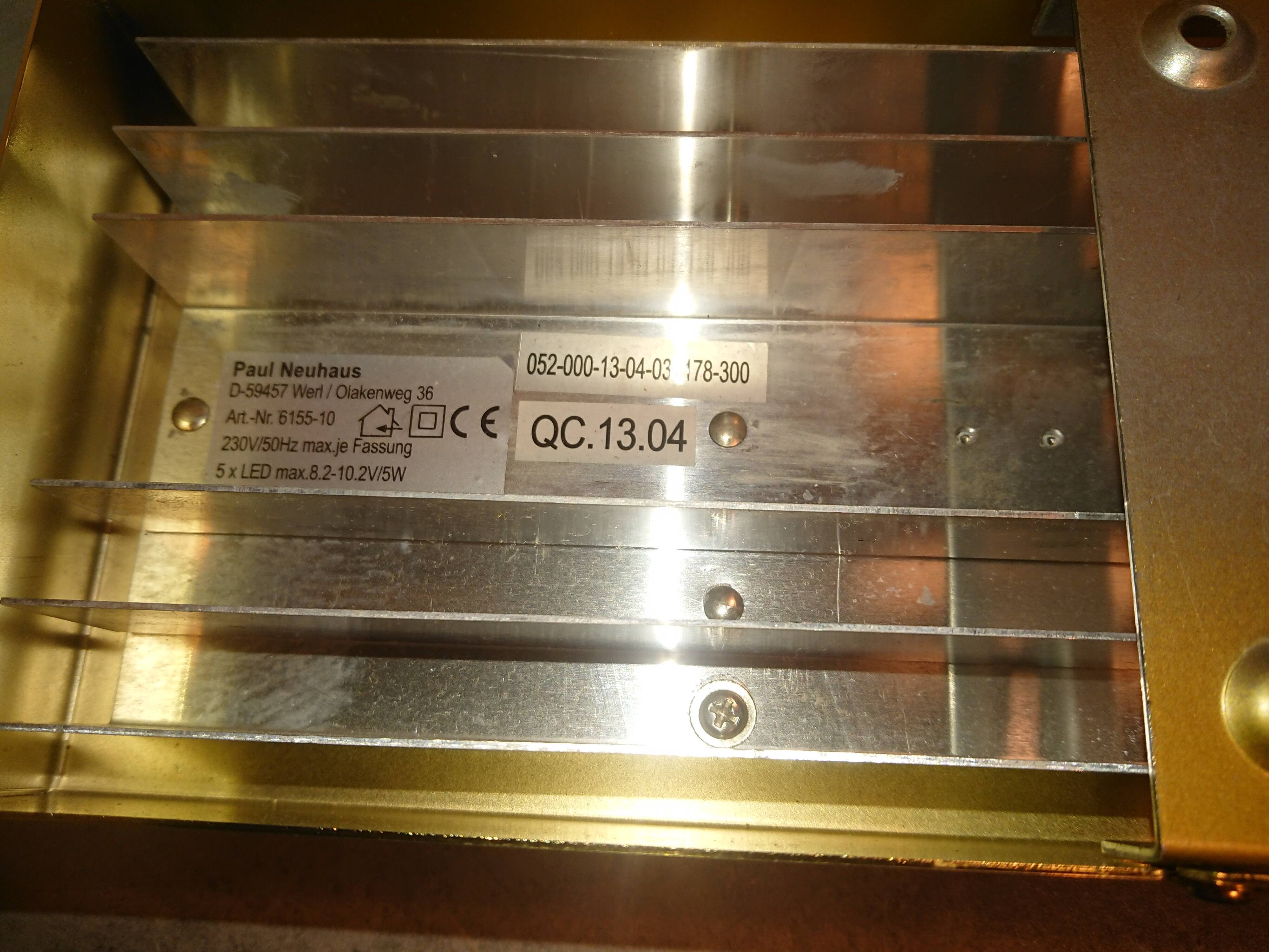 Wall lamp brand Paul Neuhaus