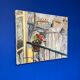 Huile sur toile vintage