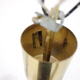 Art Deco All Glass Chandelier by Kamenicky Senov, 1960's, Czechoslovakia