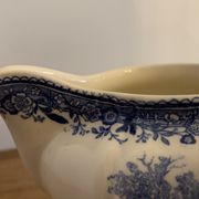 Villeroy and Boch Burgenland 1950 blue and white milk pot
